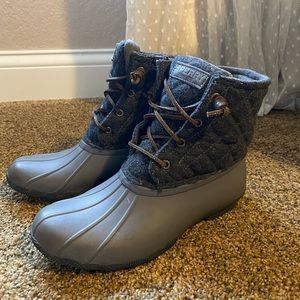 Sperry Saltwater Quilt Wool Duck Boot